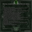 From North To South Of Hell vol. 6 - back cover by Kachin